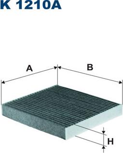 Filtron K1210A - Filtro, Aria abitacolo www.autoricambit.com