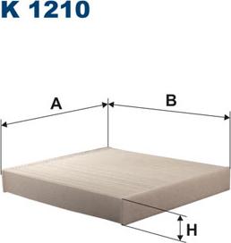 Filtron K1210 - Filtro, Aria abitacolo www.autoricambit.com