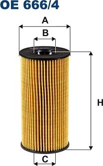 Filtron OE 666/4 - Filtro olio www.autoricambit.com