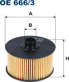 Filtron OE666/3 - Filtro olio www.autoricambit.com