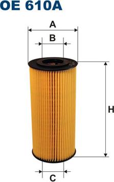 Filtron OE610A - Filtro olio www.autoricambit.com