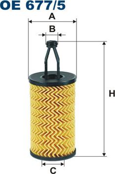 Filtron OE677/5 - Filtro olio www.autoricambit.com