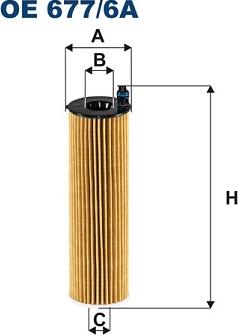 Filtron OE 677/6A - Filtro olio www.autoricambit.com