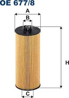 Filtron OE 677/8 - Filtro olio www.autoricambit.com