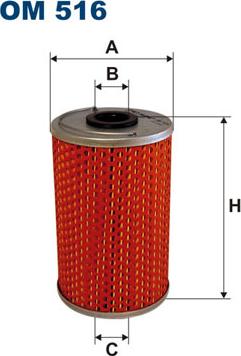 Filtron OM516 - Filtro olio www.autoricambit.com