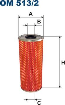 Filtron OM513/2 - Filtro olio www.autoricambit.com