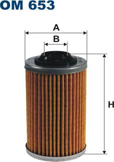 Filtron OM653 - Filtro olio www.autoricambit.com