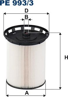 Filtron PE 993/3 - Filtro carburante www.autoricambit.com