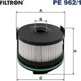 Filtron PE 962/1 - Filtro carburante www.autoricambit.com