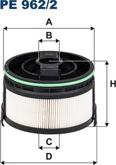 Filtron PE 962/2 - Filtro carburante www.autoricambit.com