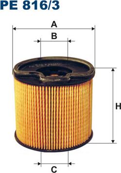 Filtron PE816/3 - Filtro carburante www.autoricambit.com