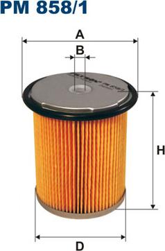 Filtron PM858/1 - Filtro carburante www.autoricambit.com