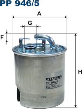 Filtron PP946/5 - Filtro carburante www.autoricambit.com