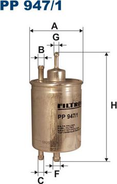 Filtron PP947/1 - Filtro carburante www.autoricambit.com