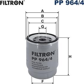 Filtron PP 964/4 - Filtro carburante www.autoricambit.com