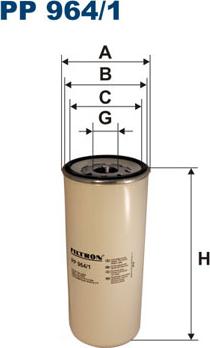 Filtron PP964/1 - Filtro carburante www.autoricambit.com