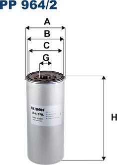 Filtron PP964/2 - Filtro carburante www.autoricambit.com