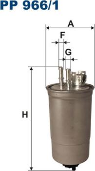 Filtron PP966/1 - Filtro carburante www.autoricambit.com