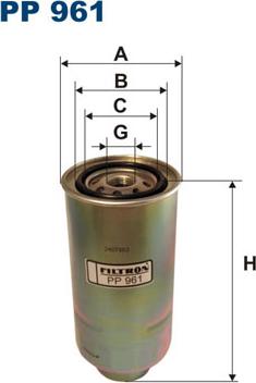 Filtron PP961 - Filtro carburante www.autoricambit.com