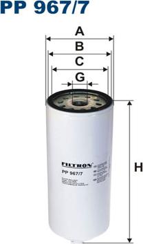 Filtron PP967/7 - Filtro carburante www.autoricambit.com