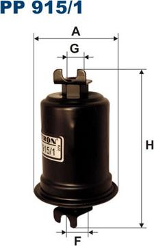 Filtron PP915/1 - Filtro carburante www.autoricambit.com