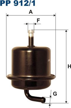 Filtron PP912/1 - Filtro carburante www.autoricambit.com