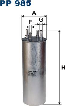 Filtron PP985 - Filtro carburante www.autoricambit.com