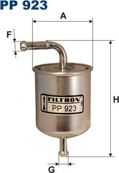 Filtron PP923 - Filtro carburante www.autoricambit.com