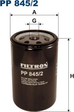 Filtron PP845/2 - Filtro carburante www.autoricambit.com