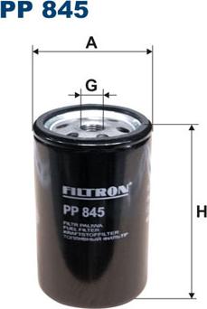 Filtron PP845 - Filtro carburante www.autoricambit.com