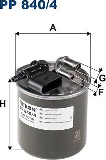 Filtron PP840/4 - Filtro carburante www.autoricambit.com