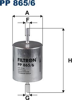 Filtron PP 865/6 - Filtro carburante www.autoricambit.com