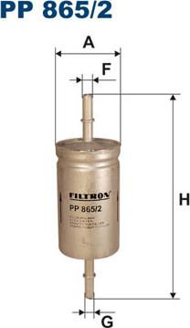 Filtron PP865/2 - Filtro carburante www.autoricambit.com