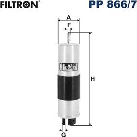 Filtron PP 866/7 - Filtro carburante www.autoricambit.com