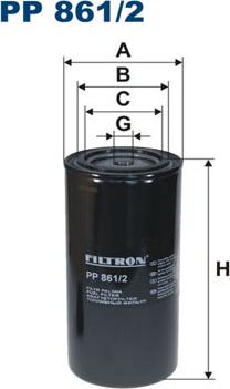 Filtron PP861/2 - Filtro carburante www.autoricambit.com