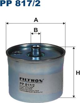 Filtron PP817/2 - Filtro carburante www.autoricambit.com