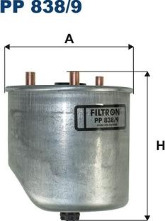 Filtron PP838/9 - Filtro carburante www.autoricambit.com