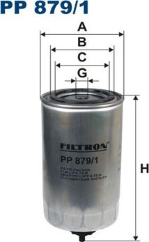 Filtron PP879/1 - Filtro carburante www.autoricambit.com