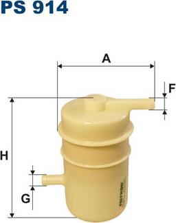 Filtron PS914 - Filtro carburante www.autoricambit.com