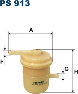 Filtron PS913 - Filtro carburante www.autoricambit.com