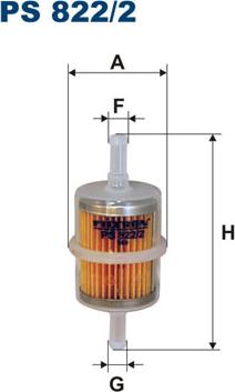 Filtron PS822/2 - Filtro carburante www.autoricambit.com