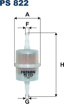 Filtron PS822 - Filtro carburante www.autoricambit.com