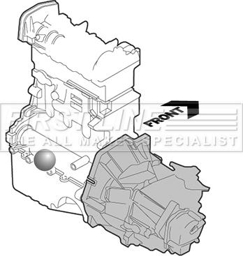 First Line FEM3585 - Sospensione, Motore www.autoricambit.com