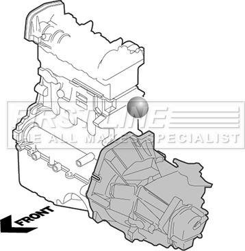 First Line FEM3536 - Sospensione, Motore www.autoricambit.com