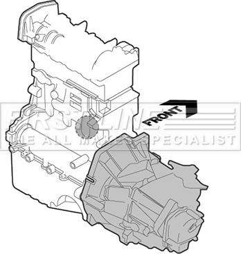 First Line FEM3613 - Sospensione, Motore www.autoricambit.com