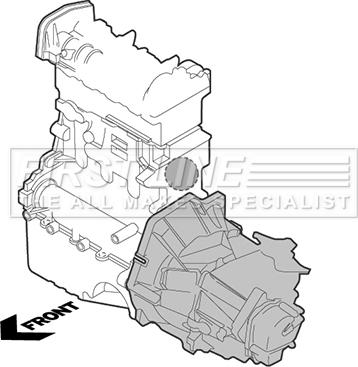 First Line FEM3689 - Sospensione, Motore www.autoricambit.com