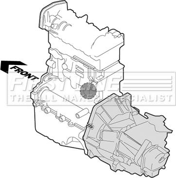 First Line FEM4125 - Sospensione, Motore www.autoricambit.com