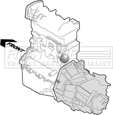 First Line FEM4067 - Sospensione, Motore www.autoricambit.com