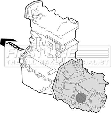 First Line FEM4384 - Sospensione, Motore www.autoricambit.com