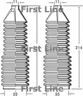 First Line FSG3171 - Kit soffietto, Sterzo www.autoricambit.com